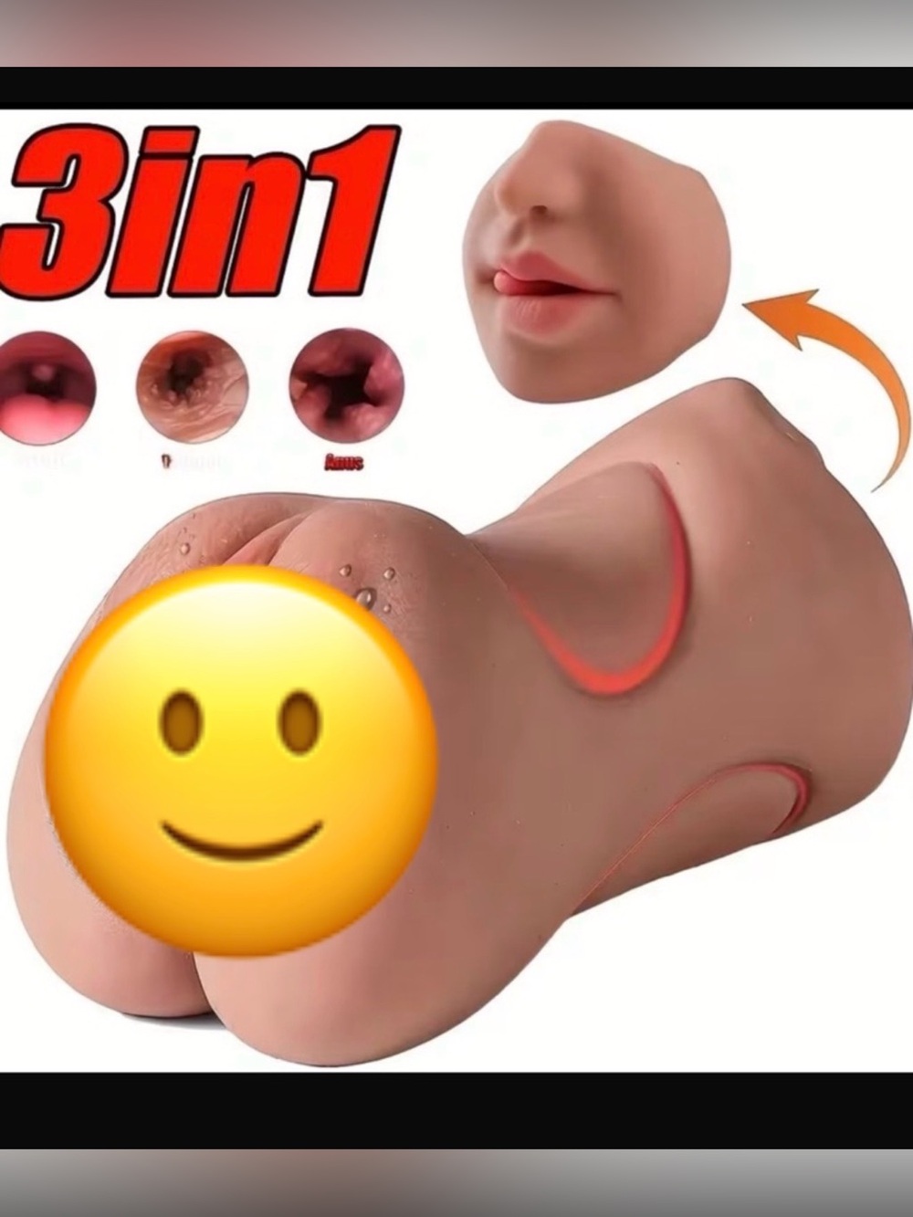 3 in 1 Massager for men NIB